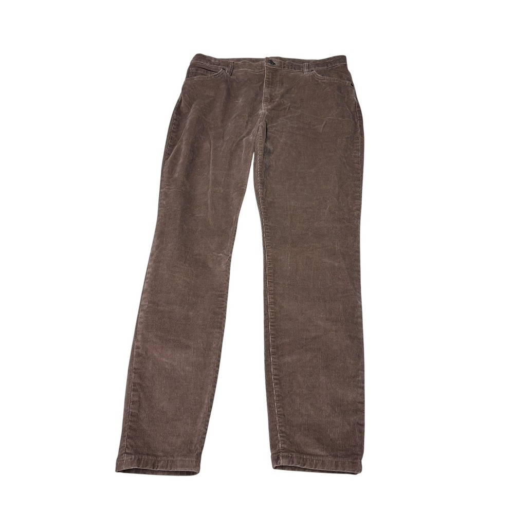 Patagonia Organic Cotton Corduroy Slim Straight Pants Brown 56915 Women 32 x 29